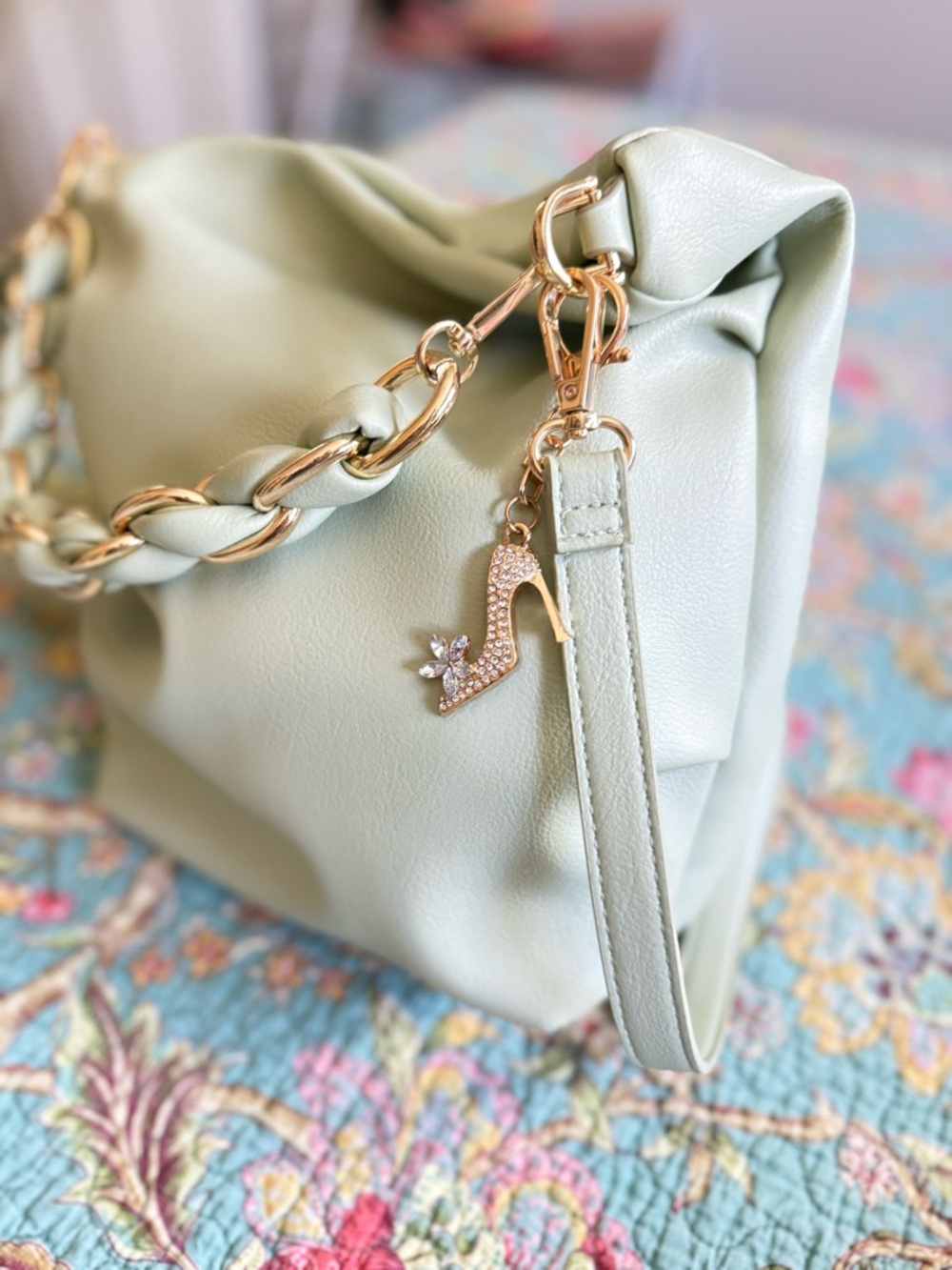 Mint INC International Concepts bag crossbody strap and bag Cham